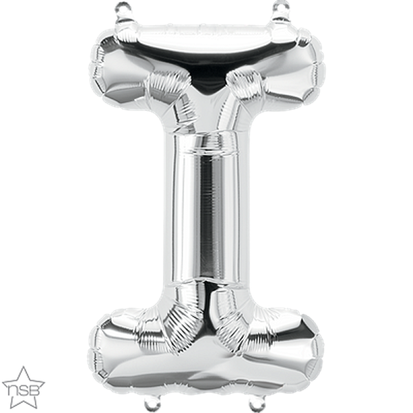 North Star - 34" Silver Letter I