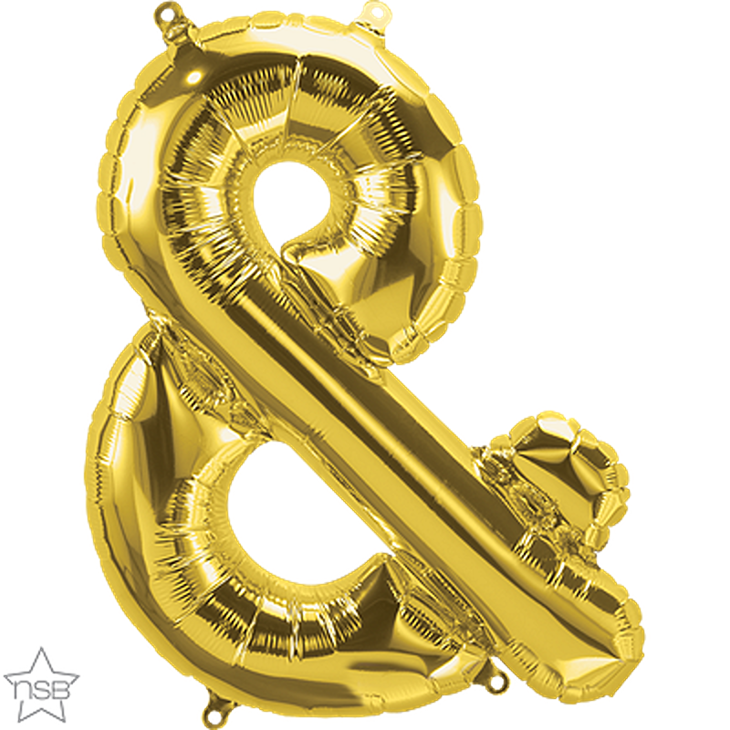 North Star - 34" SYMBOL - PKD. AMPERSAND GOLD
