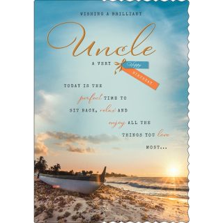 Birthday - Uncle - Code 75 - 6pk - H90097
