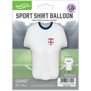 Oaktree 24inch Shape Sports Shirt England White Blue Metallic - 613294