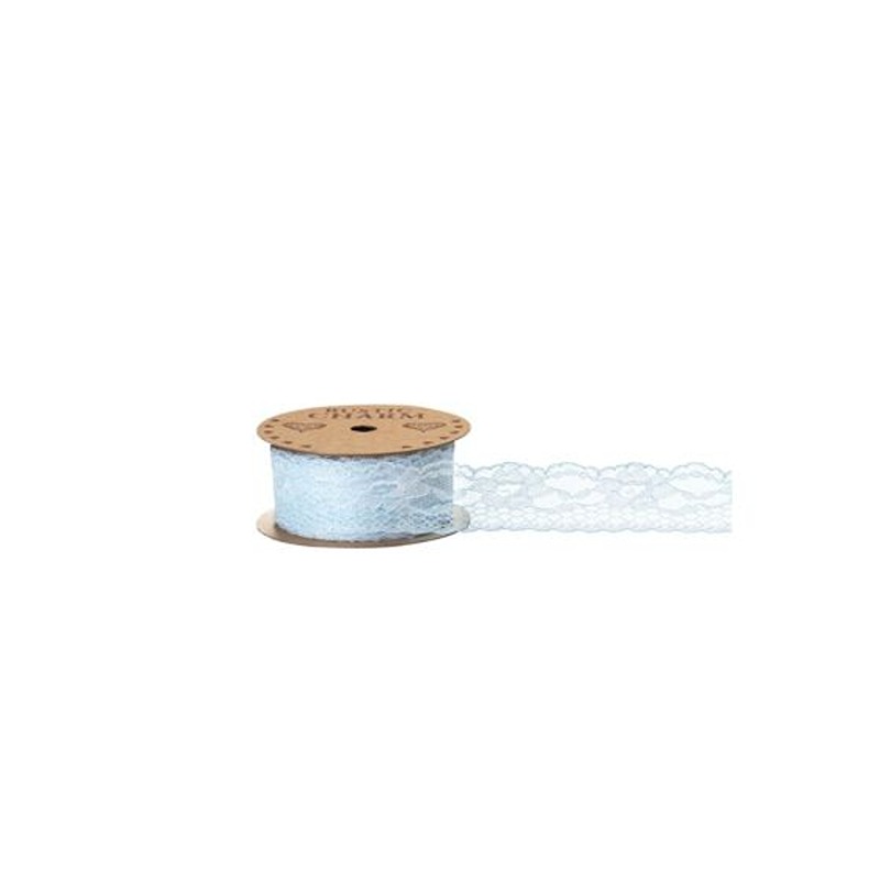 Blue Duchess Lace Ribbon - 33mm - 63-00694