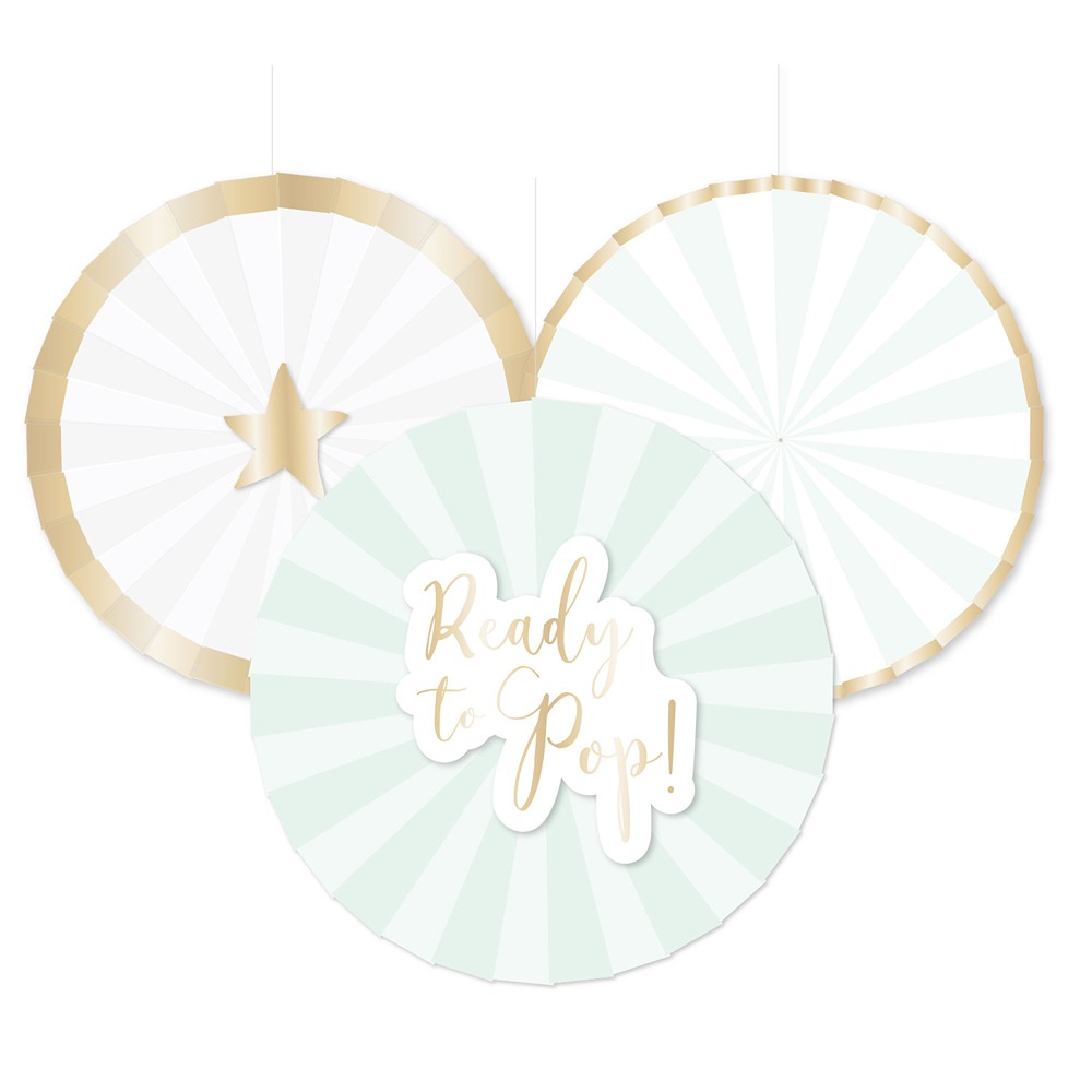Ready To Pop Paper Fans - 9910290