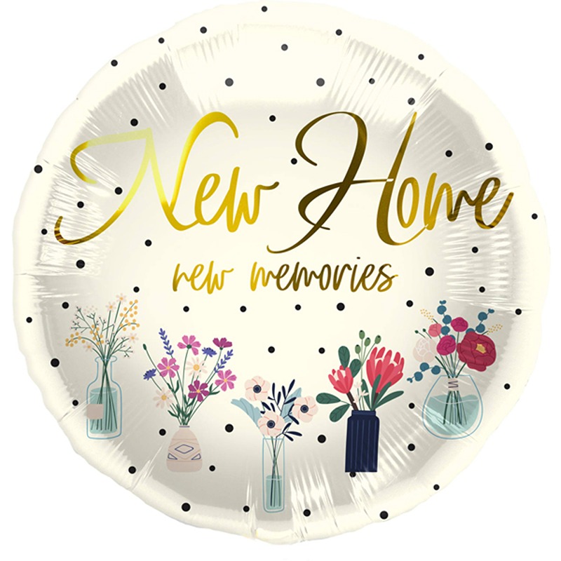 New Home Flowers Foil - 18" - 67946