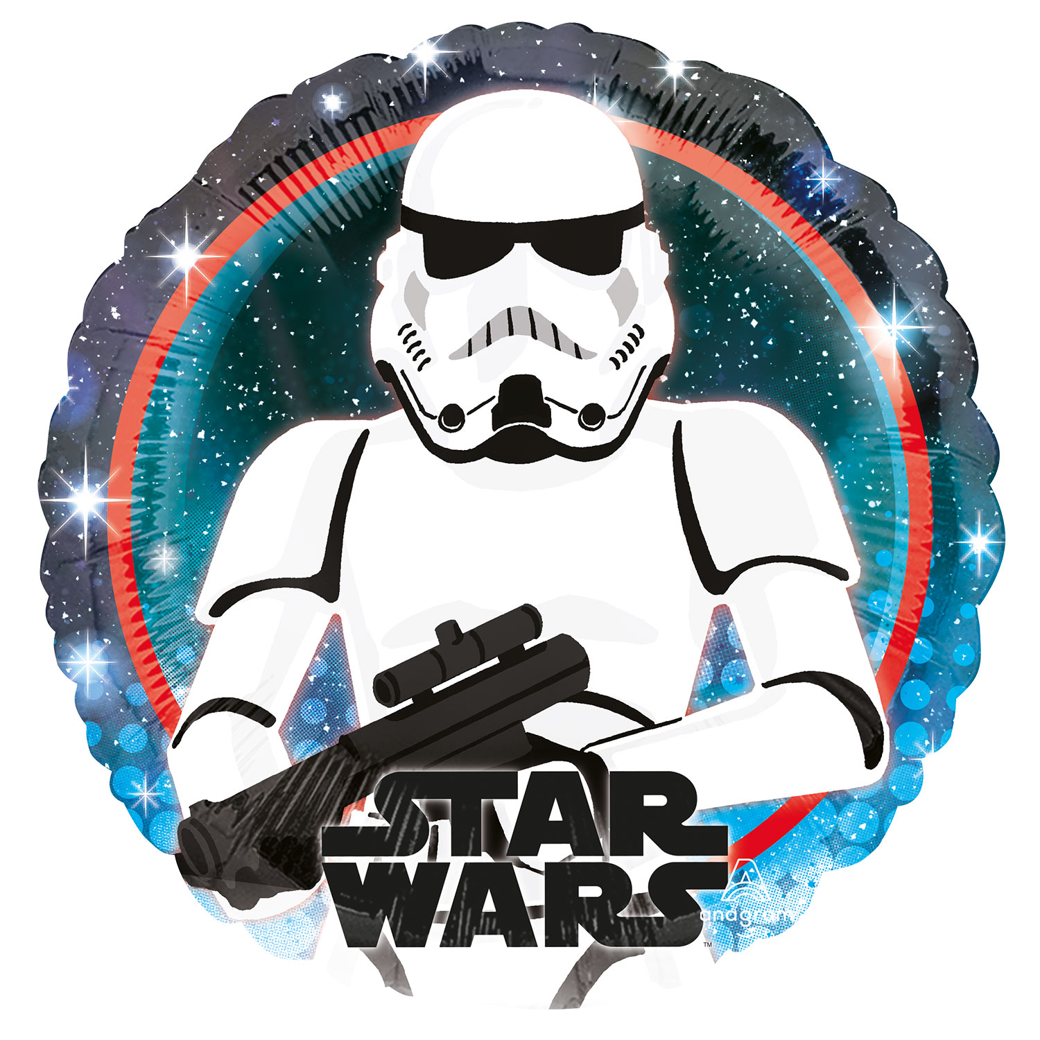 Anagram Star Wars Storm Trooper Standard Foil Balloons S60 - 4275201