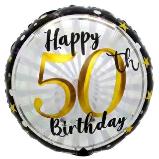 Balloonium - 50th Happy Birthday - B10278