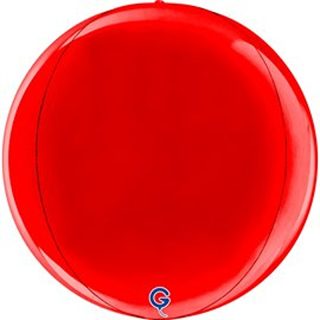 Red 4D Globe - 11" - 7411108R-P