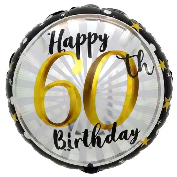 Balloonium - 60th Happy Birthday - B10279