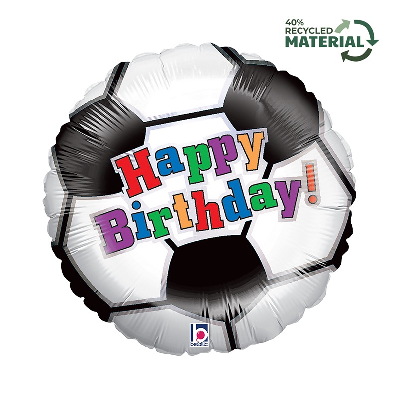 Football Birthday Foil Balloon - 18" - 86280-P