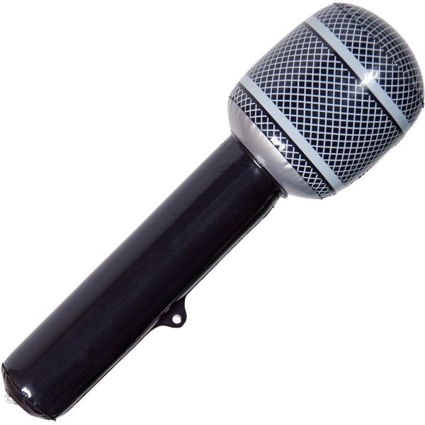 Inflateable Microphone - 31cmx10cm - 21592