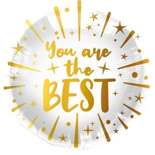 Gold Starburst "You Are The Best" Foil Balloon - 18" - 279165