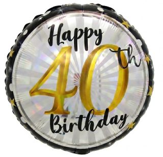 Balloonium - 40th Happy Birthday - B10277