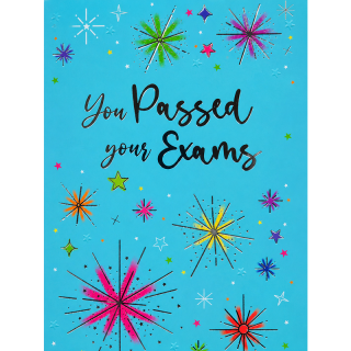 Simon Elvin - Exam Pass Congrats - Code 50 - 6pk - SE32916