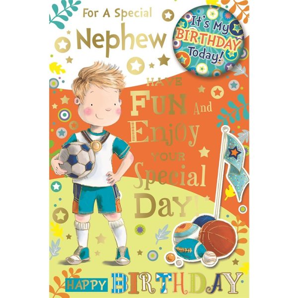 Nephew Juv Birthday - Code 75 - 6pk - CC7526B-01