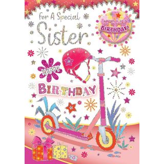 Sister Juv Birthday - 6pk - Code 50 - TP5006B-04