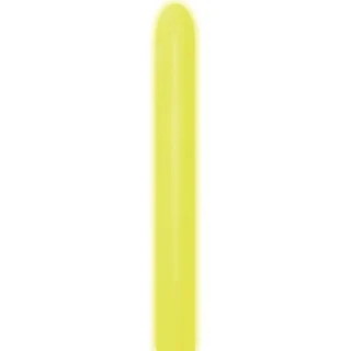 Sempertex - 260 - Nozzle Up - Neon Yellow - 220 - 50 Pcs - N260220