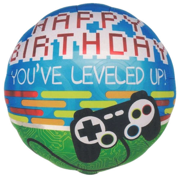 Balloonium - You've Leveled Up Happy Birthday - B10305