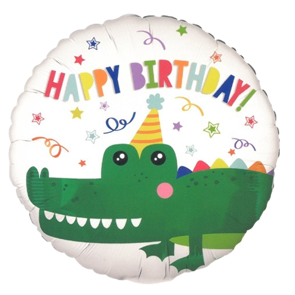 Balloonium - Crocodile Happy Birthday - B10315