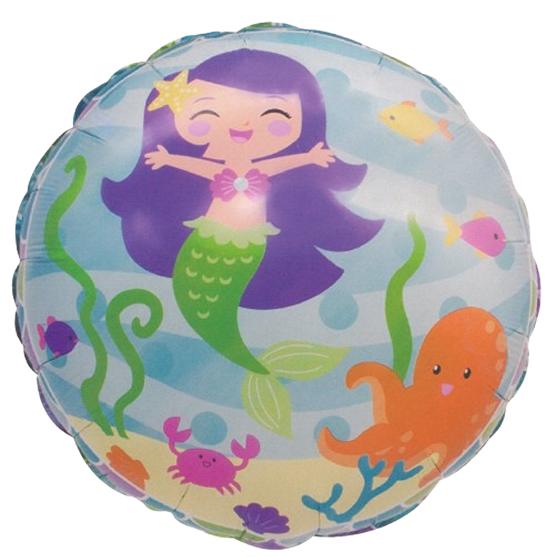 Balloonium - Mermaid Round - B10296