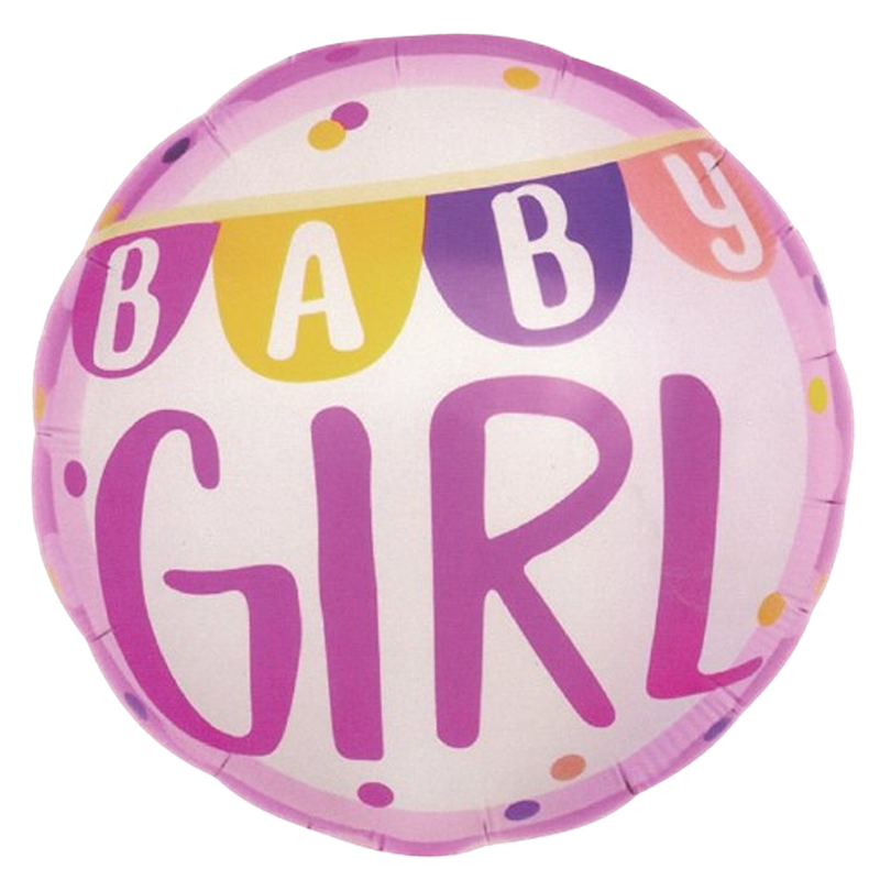 Balloonium - Baby Girl Bunting Pink - B10329
