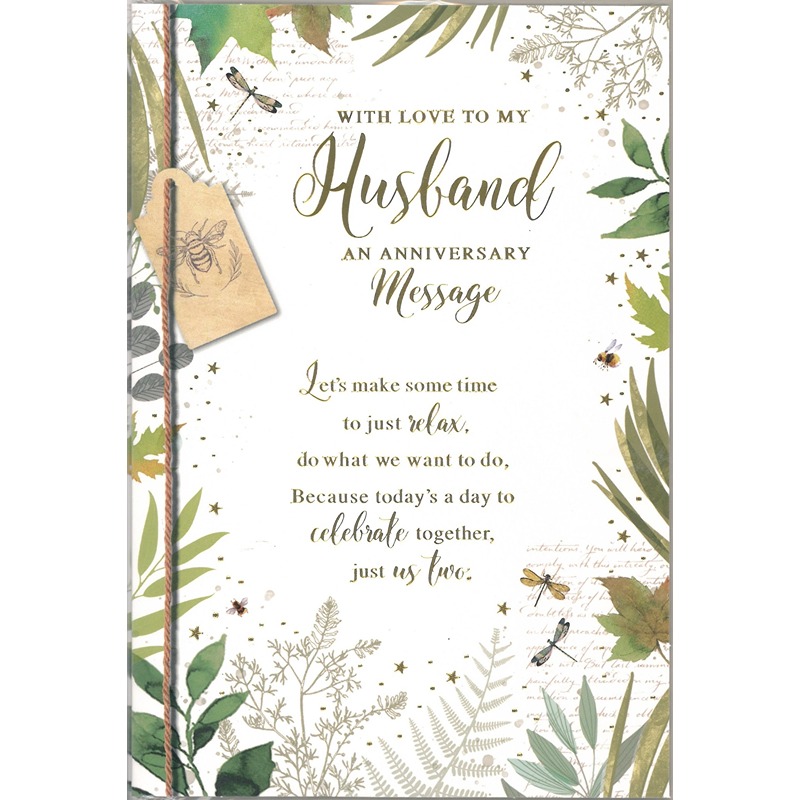 Simon Elvin - Husband Anniversary Trad C50 - SE32619