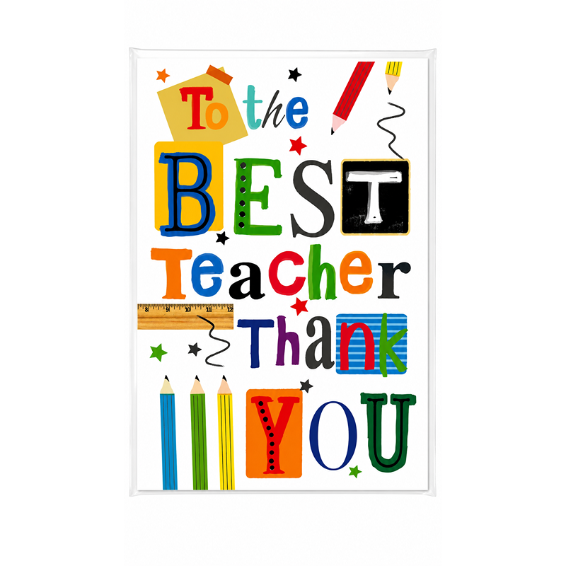 Simon Elvin - Thank You Teacher - Code 50 - 6pk - SE32919