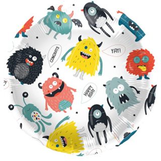 Birthday Monsters Foil Balloon - 18" - 67926