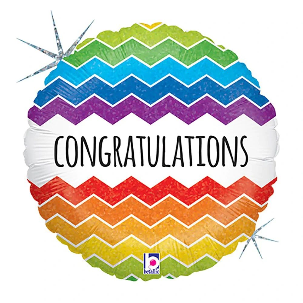 Grabo 9" Holographic Congratulations Mini - 14178*