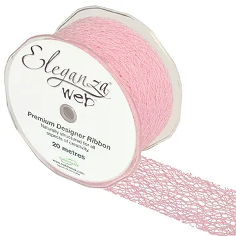 Web Ribbon 50mm x 20m Lt. Pink No.20 - 224740