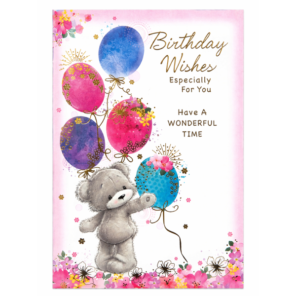 Simon Elvin - Birthday - Cute Female - 6pk - Code 50 - SE32724