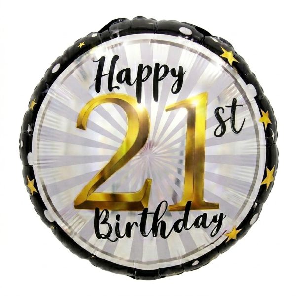 Balloonium - 21st Happy Birthday - B10275