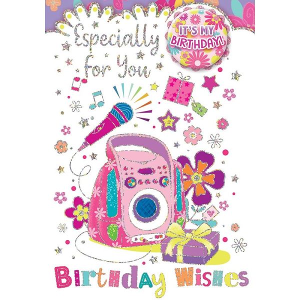 Open Female Birthday - 6pk - Code 50 - TP5010B-04