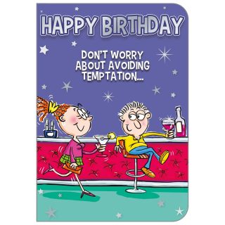 Open Birthday Humor – Code 50 - 6pk – OTB17940– Out Of The Blue