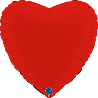 Grabo 18" Matte Red Heart Pkt - 180000MR-P
