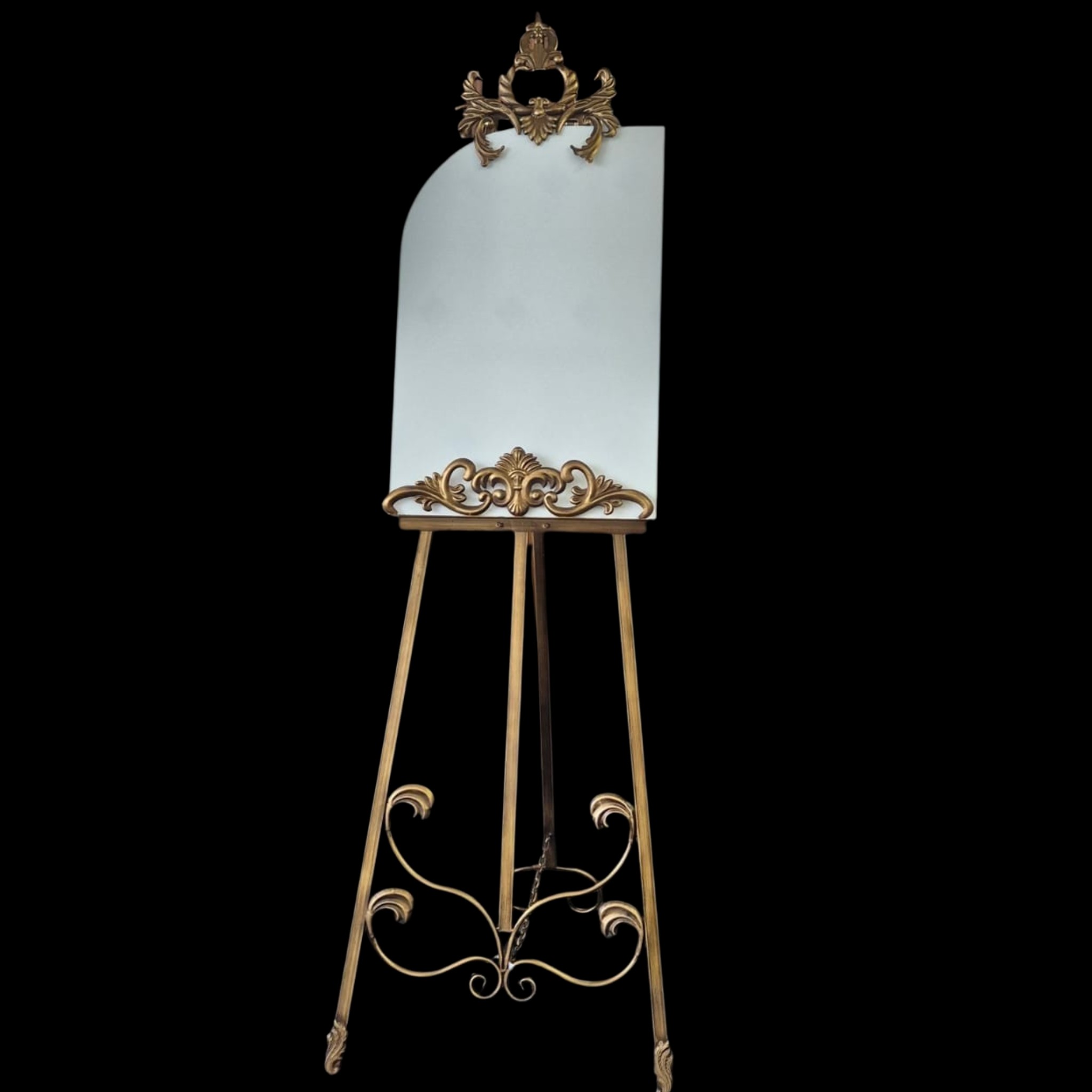 White Half Arch Acrylic Sheet - 600 x 400 mm (60cm x 40cm)