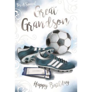 Great Grandson Birthday - 6pk - Code 75 - AUR031