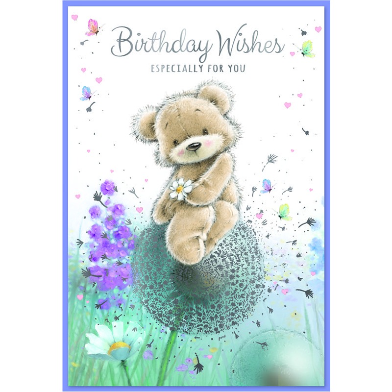 Open Birthday Wishes - CUTE FEMALE C50 - SE33137