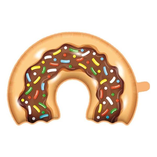 Procos - DONUT SHAPED FOIL BALLOON 71.5cm x 46.5cm - 98034
