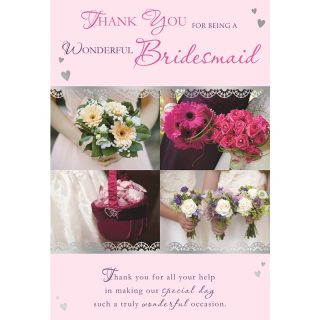 Thank You Bridesmaid - Code 60 - 6pk - NMT278