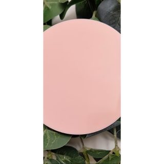 Baby Pink Acrylic Disk 3mm x 10cm Tags - 10 Pack