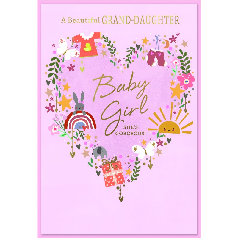 Granddaughter Congratulations - Code G - 6pk - SE33164
