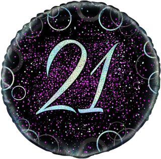 Unique Party - 21st Birthday Foil Balloon