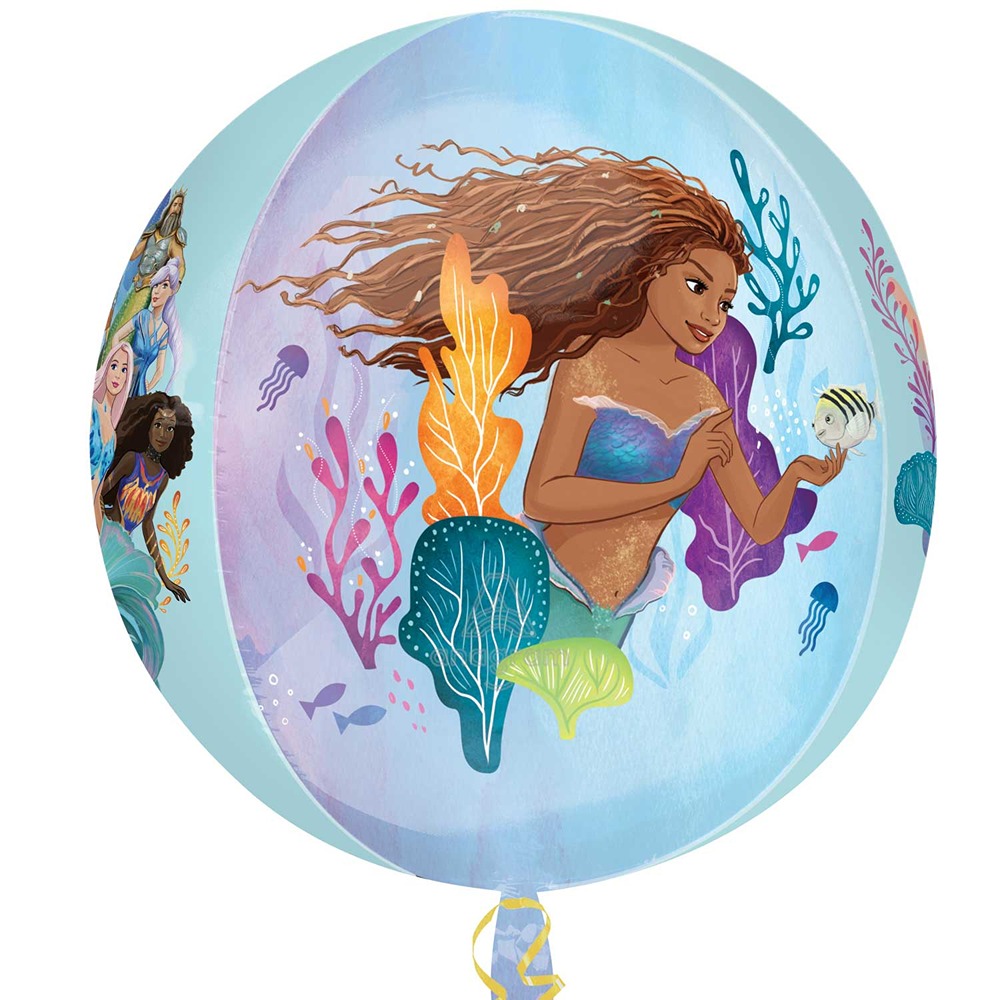 Little Mermaid Live Action Orbz Foil Balloons G40 - 4552701