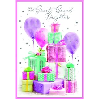 Great Grand-Daughter Birthday - Code G - 6pk - SE33147
