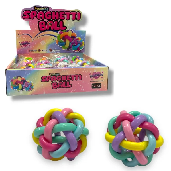 6.5cm SPAGHETTI BOUNCING BALL - HU8071