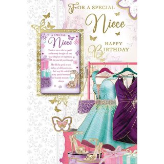 Special Niece Birthday - Code 75 - 6pk - KT7509B-03