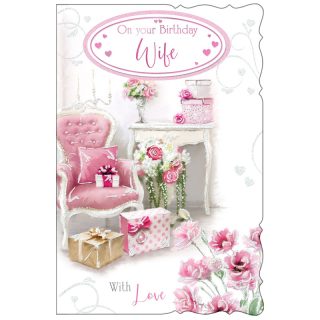 OTB - Birthday Wishes Wife - Code 75 - 6pk - OTB17546