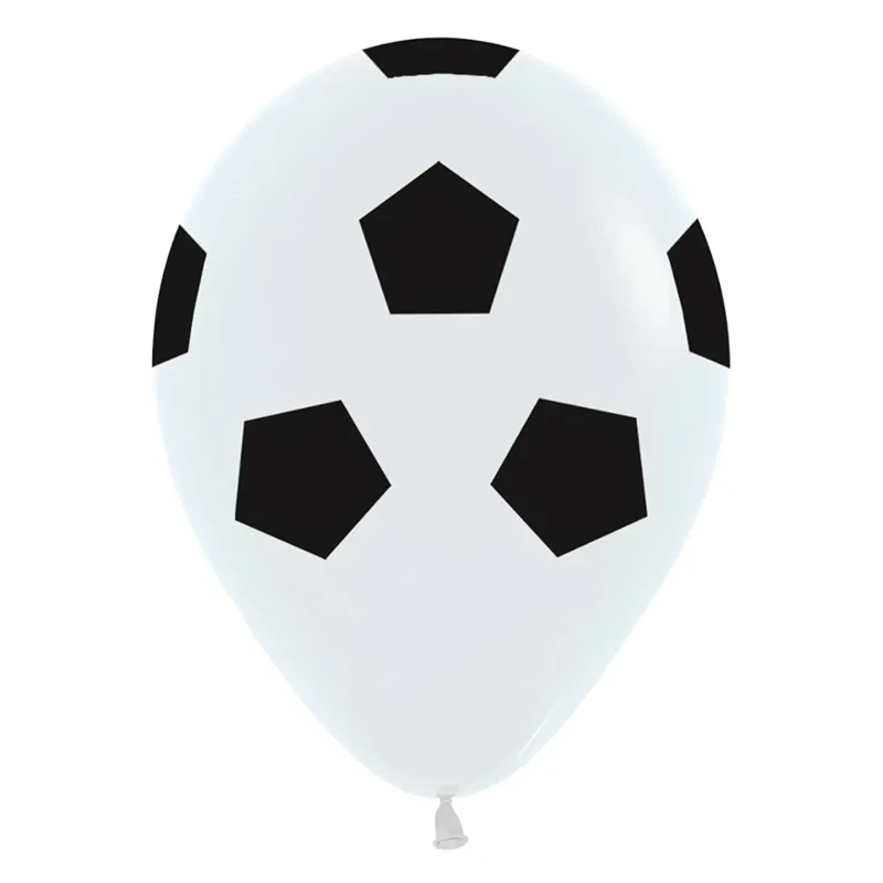 Sempertex - R12 - Retail Pack - Soccer Ball - White - 005 - 12 x 12 Pcs -20004933