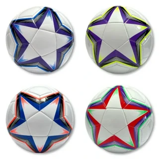 SIZE 5 FOOTBALL EURO STAR MATT - Random Sent