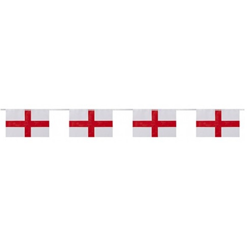 12" England Bunting - 8 Flags - 032001