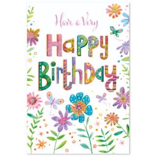 Have A Very Happy Birthday - Code G - 6pk - SE32833